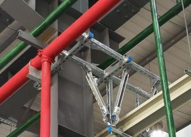 龙江该抗震支架的整体式支吊架结构协调性好